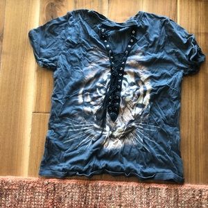 Distressed t shirt